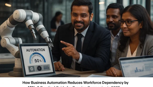 How business automation reduces workforce dependency by 40 a practical guide for growing companies in 2025