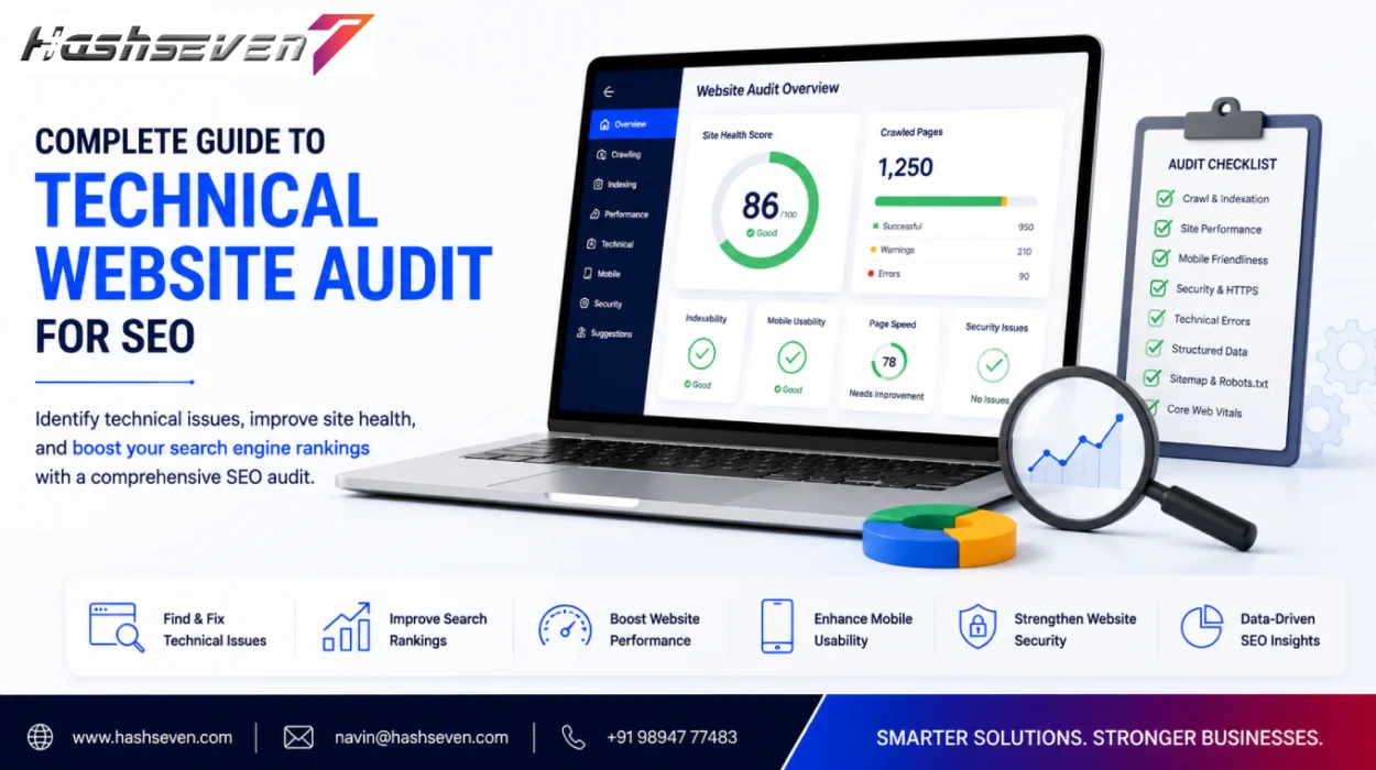 Complete Guide To Technical Website Audit For Seo Technical seo audit checklist for website performance and search optimization