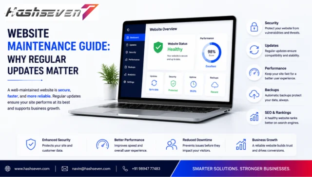 Website Maintenance Guide Why Regular Updates Matter Website maintenance services for secure and optimized business websites
