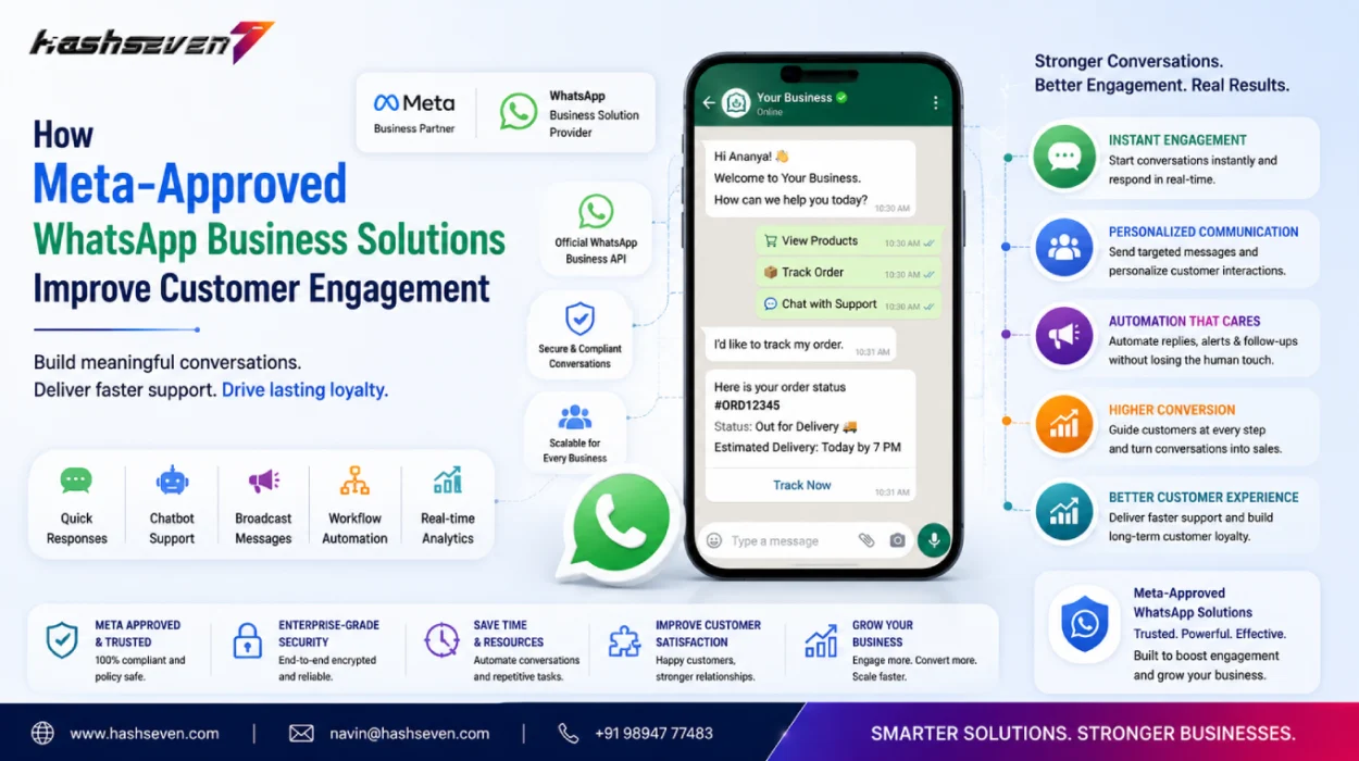 Meta Whatsapp Meta-approved whatsapp business solution with ai chatbot, crm integration, automated customer support, and business messaging dashboard.