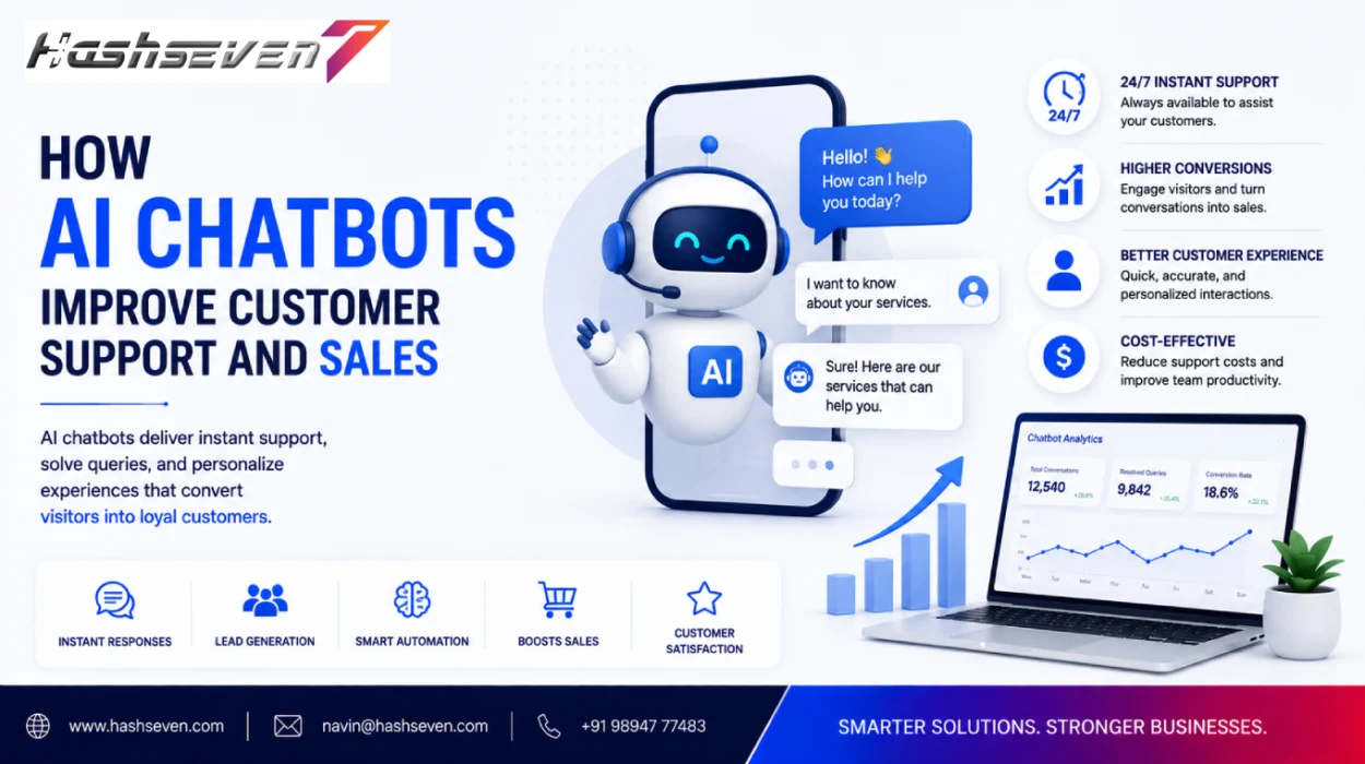 Ai chatbot for business improving customer support and sales