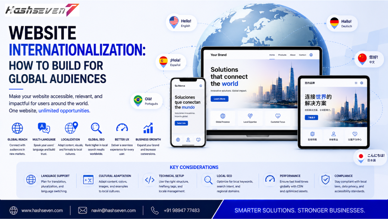 Website internationalization strategy for global audiences