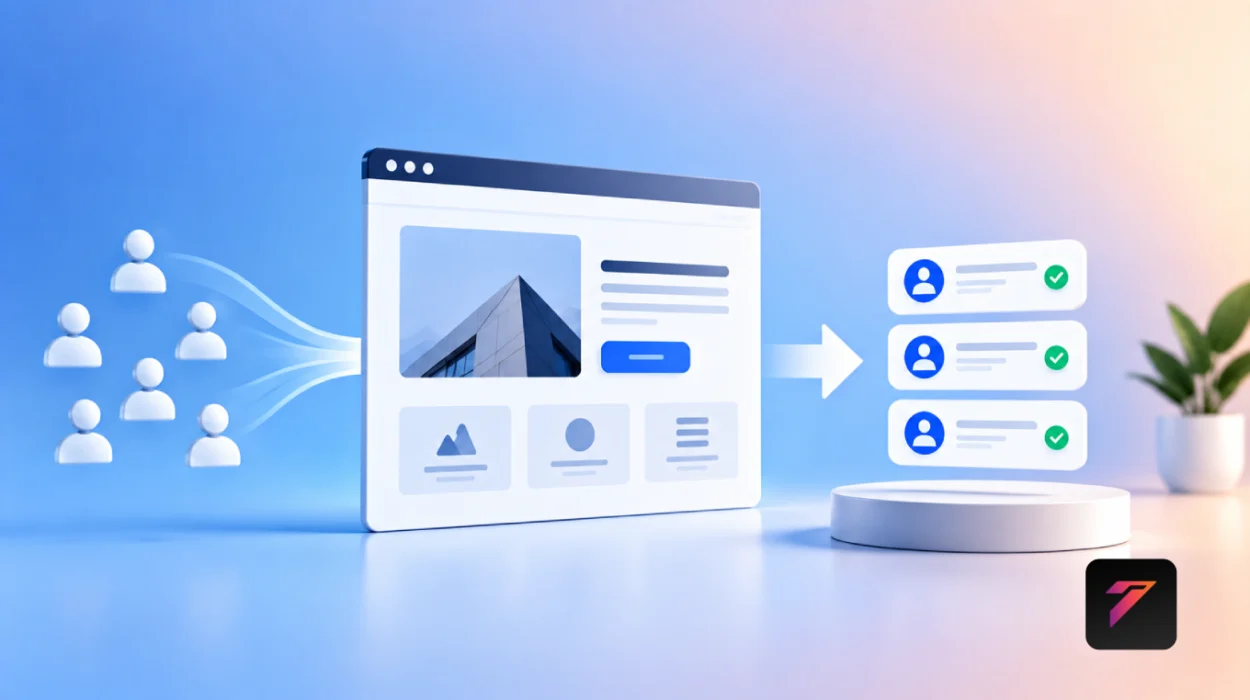 landing page development for generating qualified leads