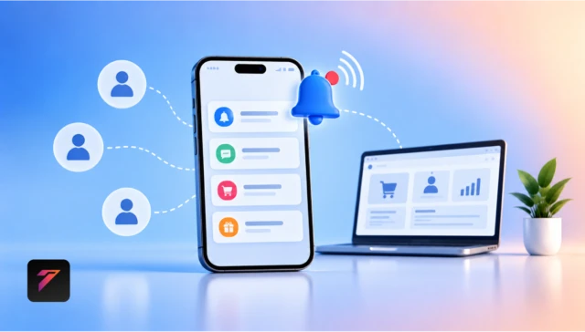 web push notifications improving customer engagement on business websites