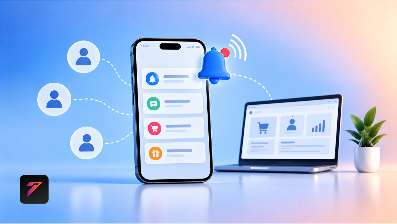 web push notifications improving customer engagement on business websites