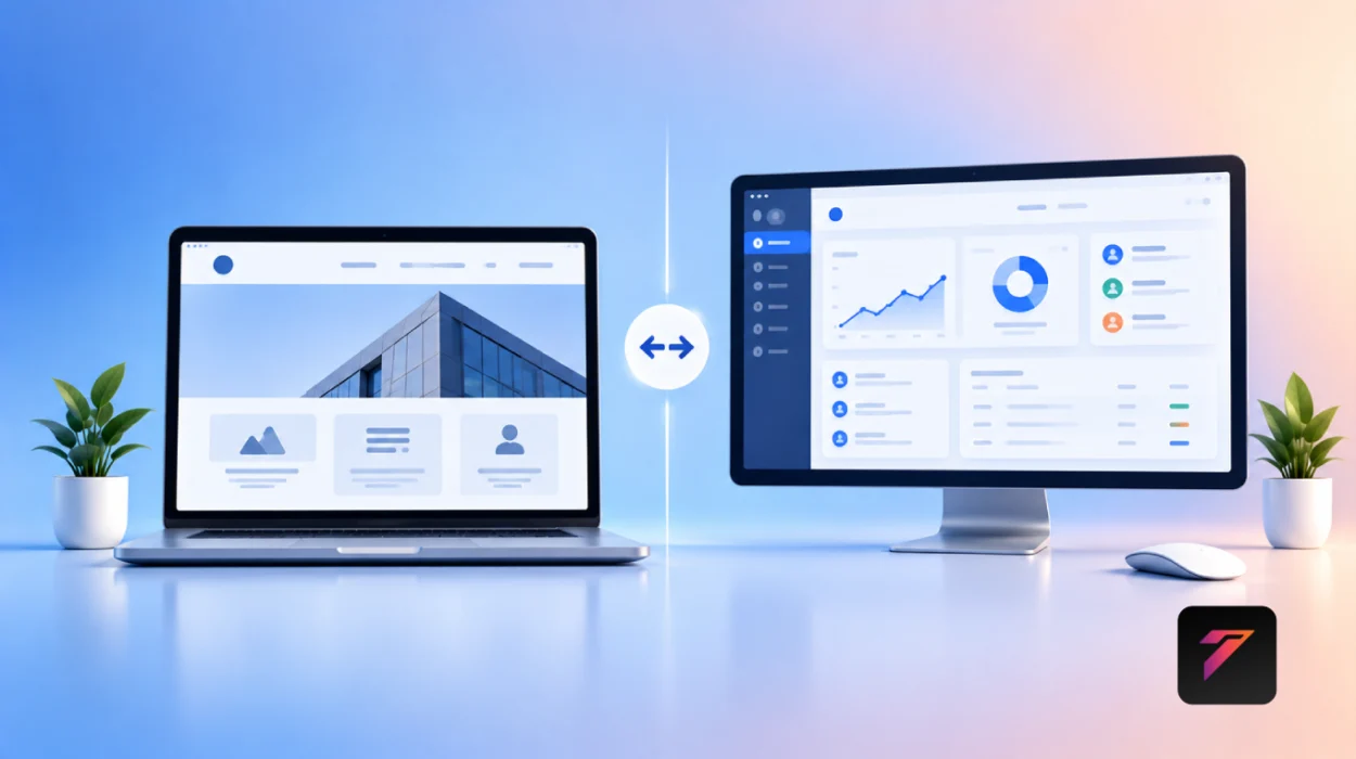 web application vs website comparison for business technology