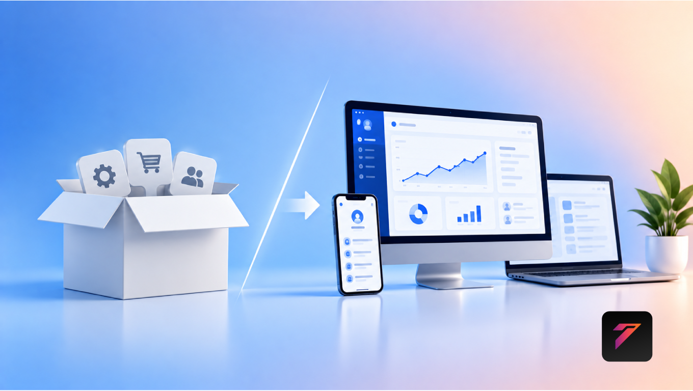custom web applications for business software and workflow automation