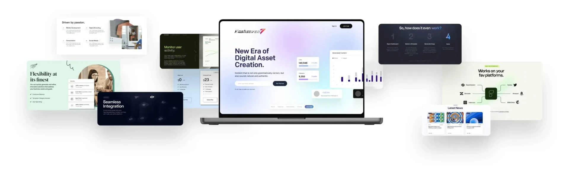 website development company hashseven