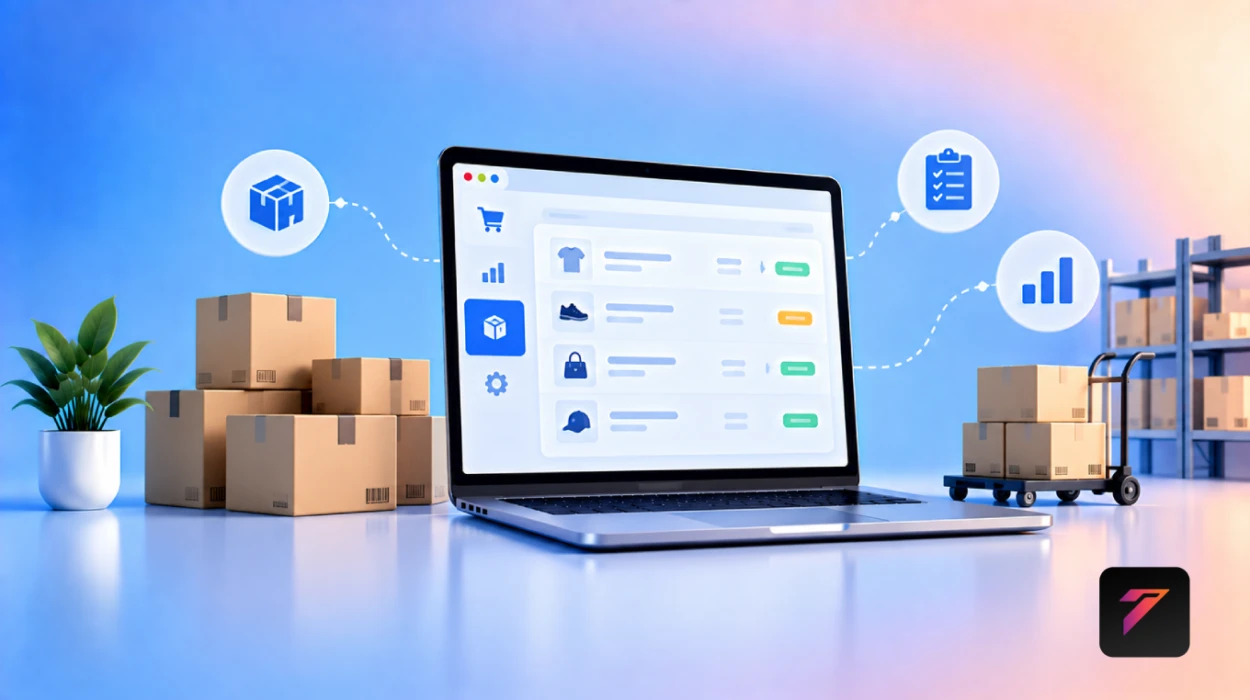 inventory management integration connecting e-commerce, warehouse, and stock systems
