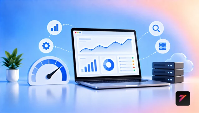 website performance monitoring dashboard for business website performance